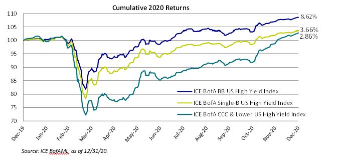 Cumulative 2020 Returns