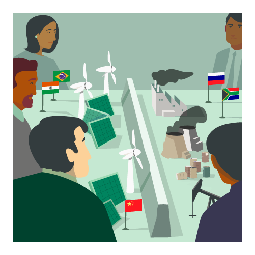 Sumber energi anggota BRICS semakin berbeda
